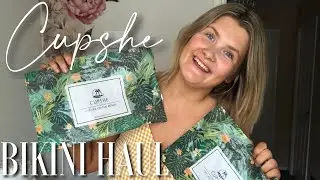 CUPSHE SWIMWEAR HAUL | SIZE 16 BIKINIS + SWIMSUITS |