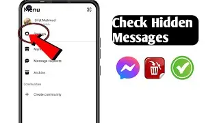 How To Check Hidden Messages In Messenger?