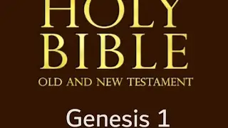 Holy Bible audio book: Genesis 1