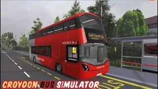 Roblox Bus Simulator l  City of Croydon l 1989 Route Master Decker  l Route 60 l Ep 08