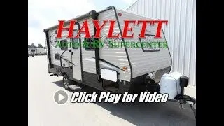 (Sold) HaylettRV - 2017 Coachmen 17FQ Clipper Barely Used Mini Travel Trailer