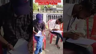 Kci Exam time ll Monthly Test #shorts #trending #success