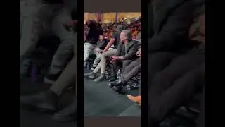NATE DIAZ THROWS WATER BOTTLE #live