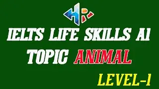 Easy Lifeskills A1 (Learn With HR)  Conversation Q&A Topic/ANIMEL