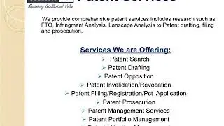 Intellectual Property Services India