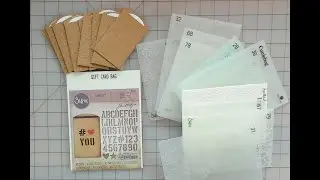 Sizzix Gift Card Bag Die Tutorial | Part 1 | Embossing Bags