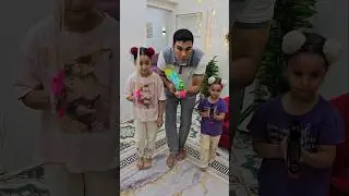 Zombie cat surprises cute baby and sister 😱😂❤️👧😱