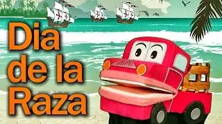 Celebrando El Dia de la Raza con Barney El Cami&oacute;n -   Videos para Ni&ntilde;os