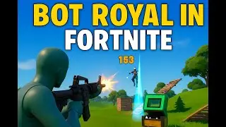 BOT ROYAL IN FORTNITE! 🔱 Poseidon Skin Secures the Win