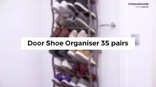 InnovaGoods Home Organize Door Shoe Organizer 35 Pairs