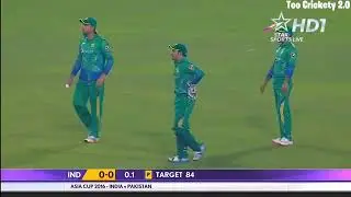 INDIA vs PAKISTAN ASIA CUP 2016 HIGHLIGHTS 