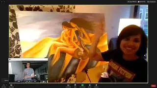 Esha & DJ Tashi 8-Hour Painting & Music Session, last part
