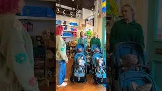 Stroller twins #gazelles #babyshop #forfun #twinning #strollers #doublestroller #twins