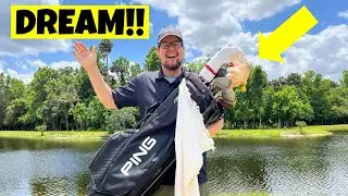 УДИВЛЯЕМ ДЖОНА КЛЮШКАМИ ДЛЯ ГОЛЬФА ЕГО МЕЧТЫ! (Он понятия не имел!)
