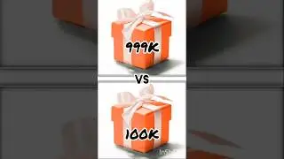 Choose your gift 🎁 and subscribe 💖 #shorts #ytshorts #999k #100k
