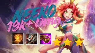 19K+ DMG NEEKO | STARFALL AUGMENT | 6 PROTECTOR | 6 STAR GUARDIAN | INSANE LUCK GAME | TFT SET 15