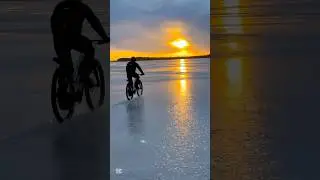 Mentihin j&auml;rven yli jotta heilahti! - L&auml;hes kuivin jaloin tai ei l&auml;hesk&auml;&auml; kuivin jaloin. #py&ouml;r&auml;ily