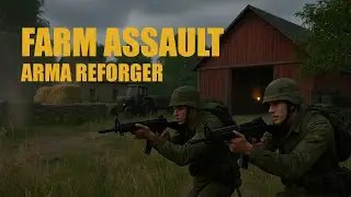 2-Man Assault on Farm | Arma Reforger | #armareforger #military #combat #gaming #DevastationOnline