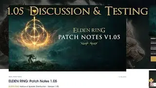 Elden Ring - Patch 1.05 Discussion - PvP Balance Is Still Abysmal