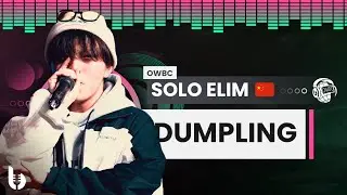DUMPLING | Beatbox Elimination | Online World Beatbox Championship 2022