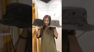 Wearing Guide | DYCTEAM | Waterproof Bucket Hat | SHOP NOW #techwear #buckethat