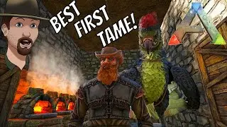 My First and Most Important Tame!- ARK Survival Evolved Solo Gameplay #2