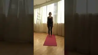 Morning yoga home week. Wednesday