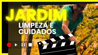 Cuidando do jardim 