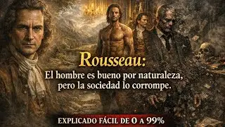 APRENDER a PENSAR 14 | ROUSSEAU EXPLICADO FÁCIL DE 0 A 99%