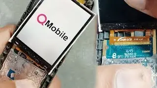 How to replace mobile phone Qmobile  lcd