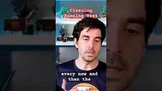 Cleaning Running Vest