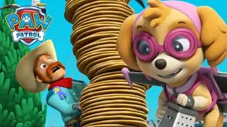 Skye rescues the Pizza Tower competition for Adventure Bay! - PAW Patrol UK - Cartoons for Kids