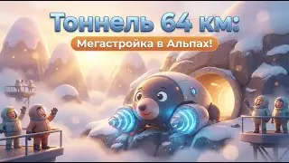 Длиннее Готарда: Как строят 64 км сквозь сердце Альп