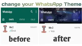 How to change your WhatsApp theme [no root]