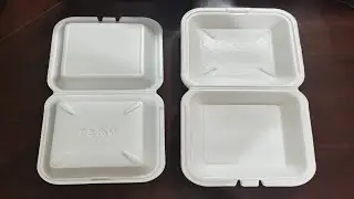 PS foam box machine ps foam lunch box polystyrene white styrofoam food containers making machine