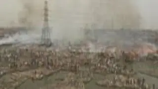 Fire tears through settlement in Lagos neighborhood