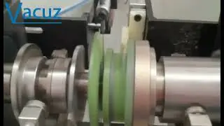 0.5mm 265T High Precision Vacuz Automatic Bobbinless Wireless Charging Coil Inductor Winding Machine