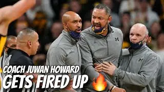 Juwan Howard SWINGS on Wisconsin Coach Greg Gard‼️ | Is he in hot water? #Michigan #Big10 #nba