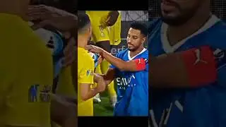 ronaldo wanted to punch the referee💀 #football #edit #crestianoronaldo #shorts #alnassr #vs #alhilal