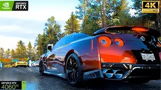 Nissan GTR R35 NISMO - Forza Horizon 5 Gameplay #ForzaHorizon5 #SteeringWheel #Gameplay
