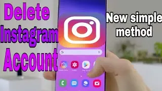 How To Delete Instagram Account Permanently || New Simple Method