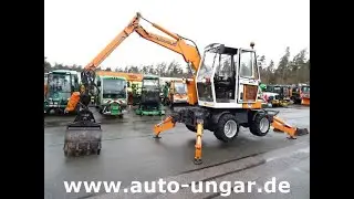 Boki 6551 Bagger Friedhofsbagger Bj. 2006 6.356 Stunden www.auto-ungar.de