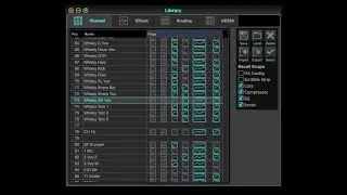 How to use the Behringer X32 Rack - Library Presets Video 5
