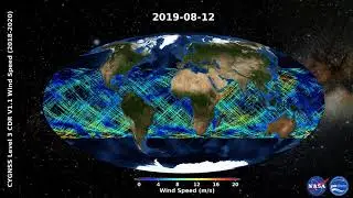 Ocean Surface Wind Speed from CYGNSS CDR V1.1 (1 August 2018 to 31 December 2020)