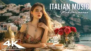 Morning Coffee in Amalfi 🎶🌞 Soothing Italian Guitar & Chill Mediterranean Vibes