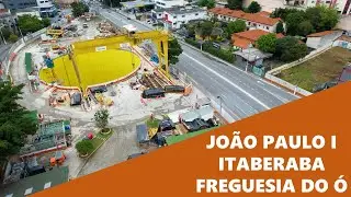OBRAS LINHA-6 LARANJA HOJE MOSTRAREMOS 3 ESTAÇÕES AQUI NA FREGUESIA DO Ó EM 1 ÚNICO VÍDEO
