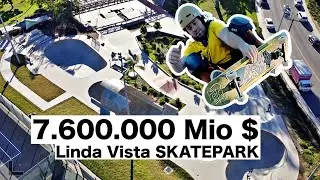 Linda Vista Skatepark 7.6 Mio $ 🤯  USA Vlog #6
