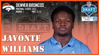 2021 NFL DRAFT: Javonte Williams [Denver Broncos] ᴴᴰ