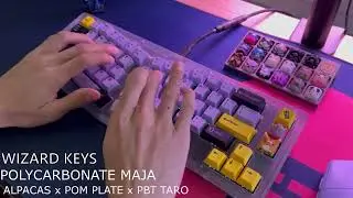 KBDFans x Vulcan - Maja | Alpacas | POM Plate | PBT Taro