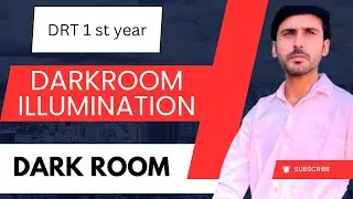 illumination in darkroom/ darkroom procedure class / DRT 1st year classes #paramedical 
